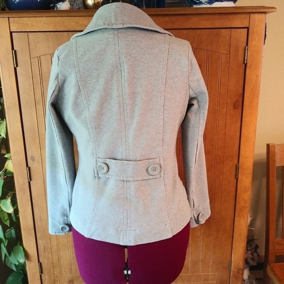 Iris Basic Double Breasted Light Weight Coat - Picture 2 of 10